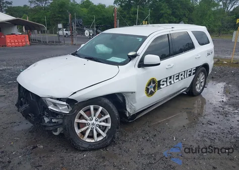 2020 Dodge Durango Pursuit Awd из США, поврежденный, VIN 1C4SDJFT4LC301863